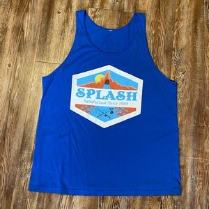 Disney Splash Mountain Blue Tank Top